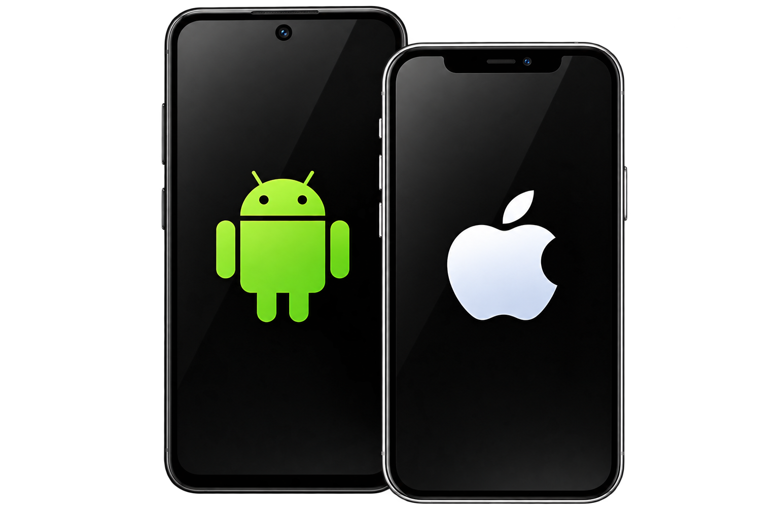 Android and iPhone